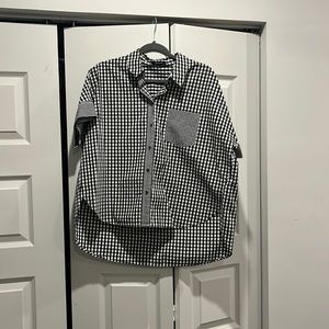Madewell Buffalo Plaid Short Sleeve Button Down